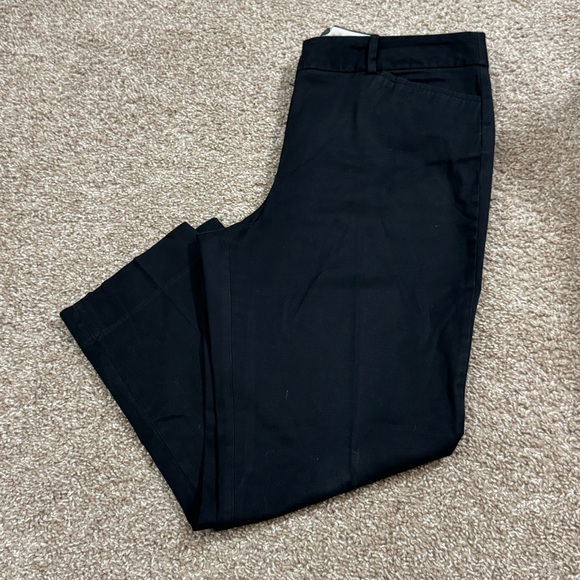 Talbots Black Perfect Crop Pants - 12 - Picture 2 of 5